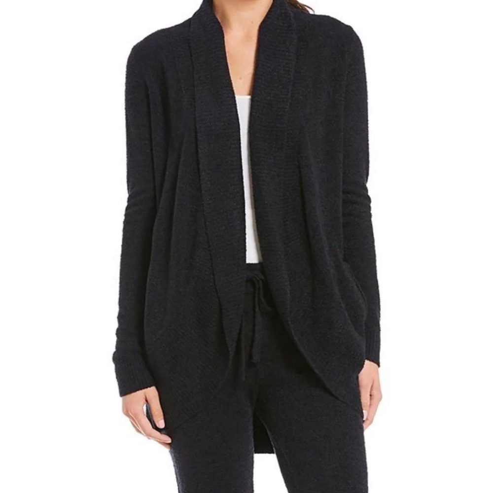 Barefoot dreams cozy cardigan S/M black